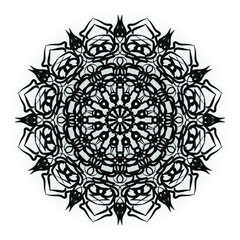 Vector round abstract circle. Mandala style. EPS 10