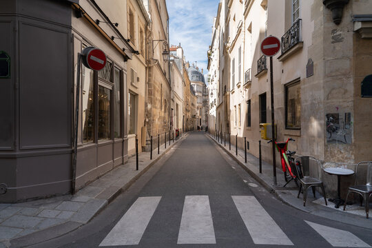 Old Street Of Paris City