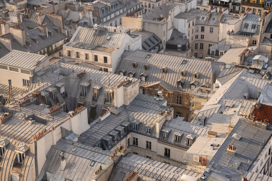 Rooftops In Paris