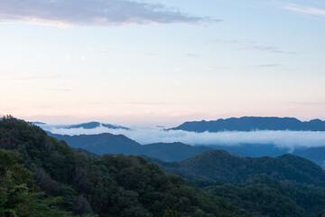 Naklejka premium 雲海