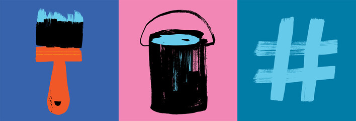 Creative Digital Marketing Concept