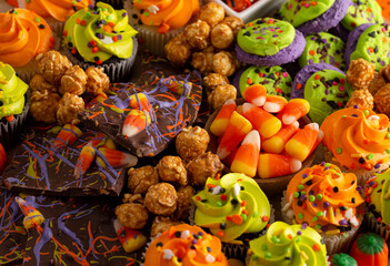 A Halloween Themed Charcuterie Board