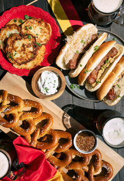 Potato Pancakes and Oktoberfest Food