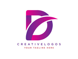 Fototapeta premium Alphabets D Logo, Letter D Logo, Initials D Logo, Alphabets D Logo, Letters D Logo, Initials D Logo, Premium Business Logo Template Vector, eCommerce Logo template Vector