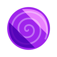 Violet Candy with Swirl