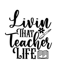 Obraz premium Teacher Svg Bundle, Teacher Quote Svg, Teacher Svg, Teacher Life Svg, School Quote Svg, Teach Love Inspire,School, Apple, svg,dxf,png,Teacher Svg Bundle,Teacher Svg,Teacher Life Svg,Teacher Quote Svg,