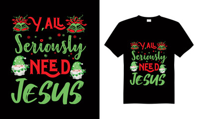 Christmas T-shirt design