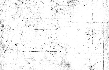 Grunge white and black wall background.Abstract black and white gritty grunge background.black and white rough vintage distress background