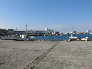 三浦市の城ヶ島漁港