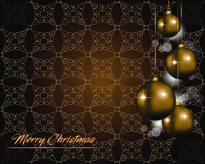 2022 Elegant merry christmas background for your covers or cards.