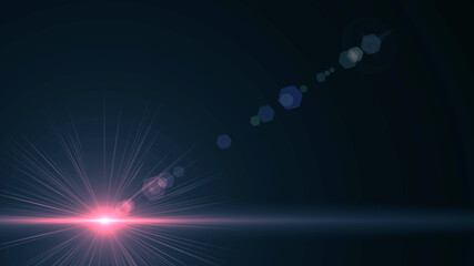 Fototapeta na wymiar black background with bright rays. cosmic rays background. bright Star. 3d rendering