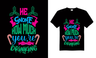 Christmas T-shirt design