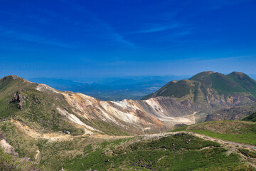 Kyushu Kuju mountain landscape
