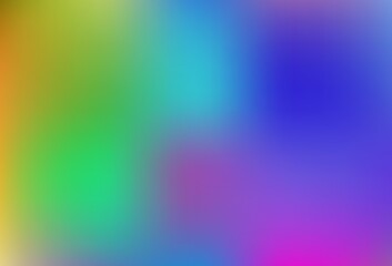 Light multicolor vector blurred template.