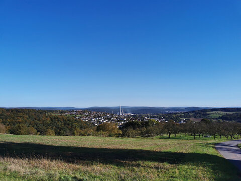Panoramablick auf Obernburg am Main