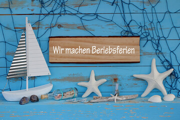 Wir machen Betriebsferien © Racamani