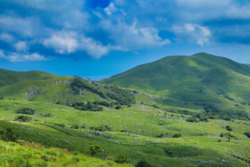 Karst topography from the summit of Daimoyama