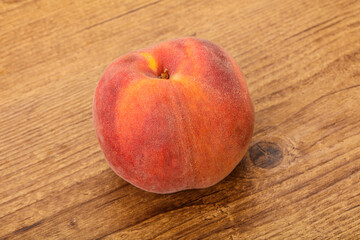 Fresh ripe sweet peach fruit