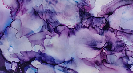 Abstract elegant alcohol ink background