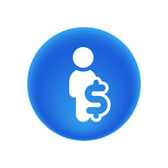 Business Money - Sticker