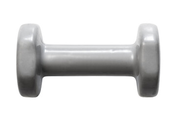 Fitness dumbbell isolated