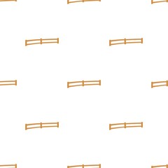Wooden fence at ranch pattern seamless background texture repeat wallpaper geometric vector