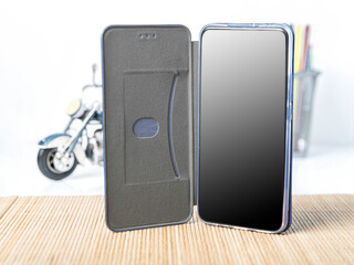 mobile phone with case
