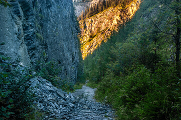 autumn in the mountains