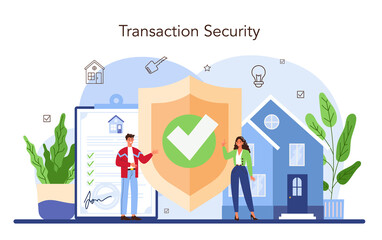 Real estate industry. House remodeling or redesign after the purchase.