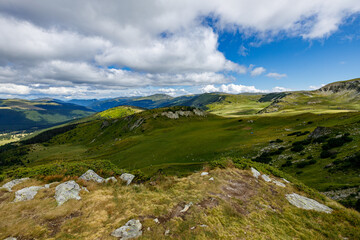 The landscape of the Carpathian Mountains	