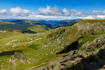 The landscape of the Carpathian Mountains	