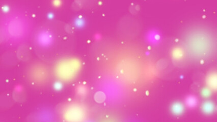 Multicolor glitter sparkles lens flares