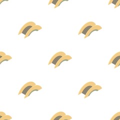 Round bridge pattern seamless background texture repeat wallpaper geometric vector