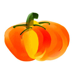 Autumn Watercolorl Holiday Element