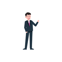 business person character style vector illustration design