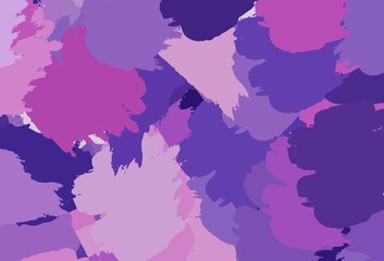 Obraz premium Light Purple, Pink vector texture with abstract forms.