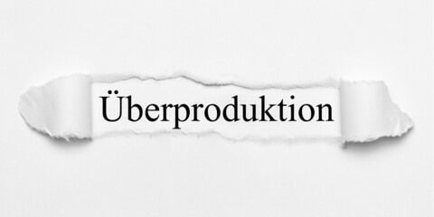 Überproduktion