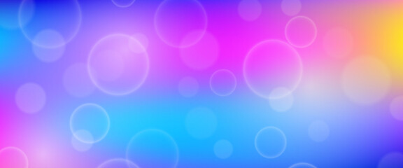 Abstract background with blur bokeh light effect