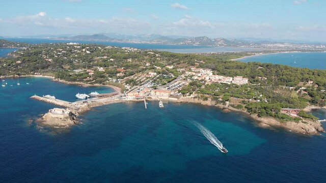 Presqu'ile de Giens vue du ciel - 2