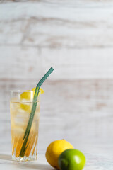 Capilé (traditional Portuguese syrup based drink made with maidenhair fern and sugar)