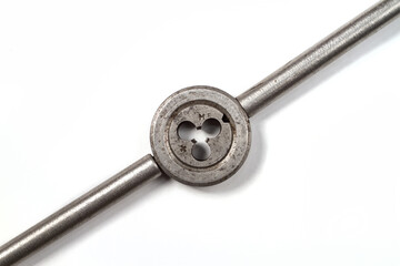 Work tool. M5 threading dies.