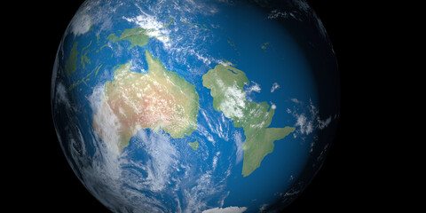 Zealandia continent © Manuel Mata