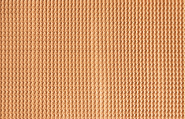 Top view photo of curly protection paper.