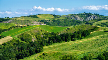 Rural landscape at Rivalta di Lesignano Bagni, Emilia-Romagna