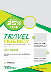 Travel flyer
