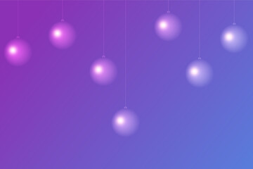 Minimalist vector background for Christmas and New Year Celebration. Simple Christmas tree decoration.