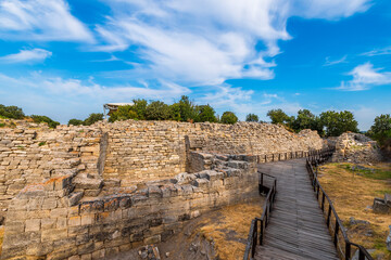 Fototapeta premium Troy Ancient City in Turkey