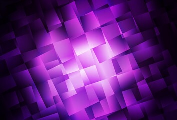 Obraz premium Dark Purple vector template with rhombus.