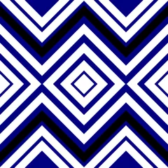  blauw en wit patroon geometrische achtergrond © Chosita