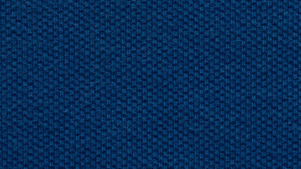 blue cloth texture map photo by macro lens close up.